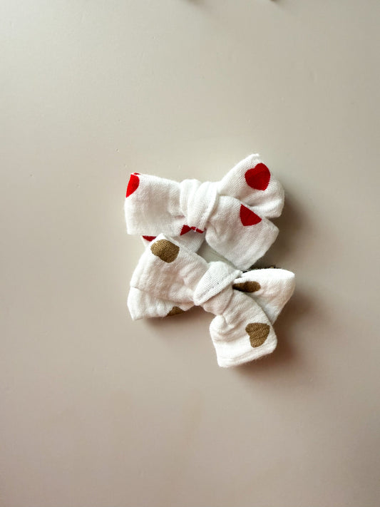 Darling hearts bows