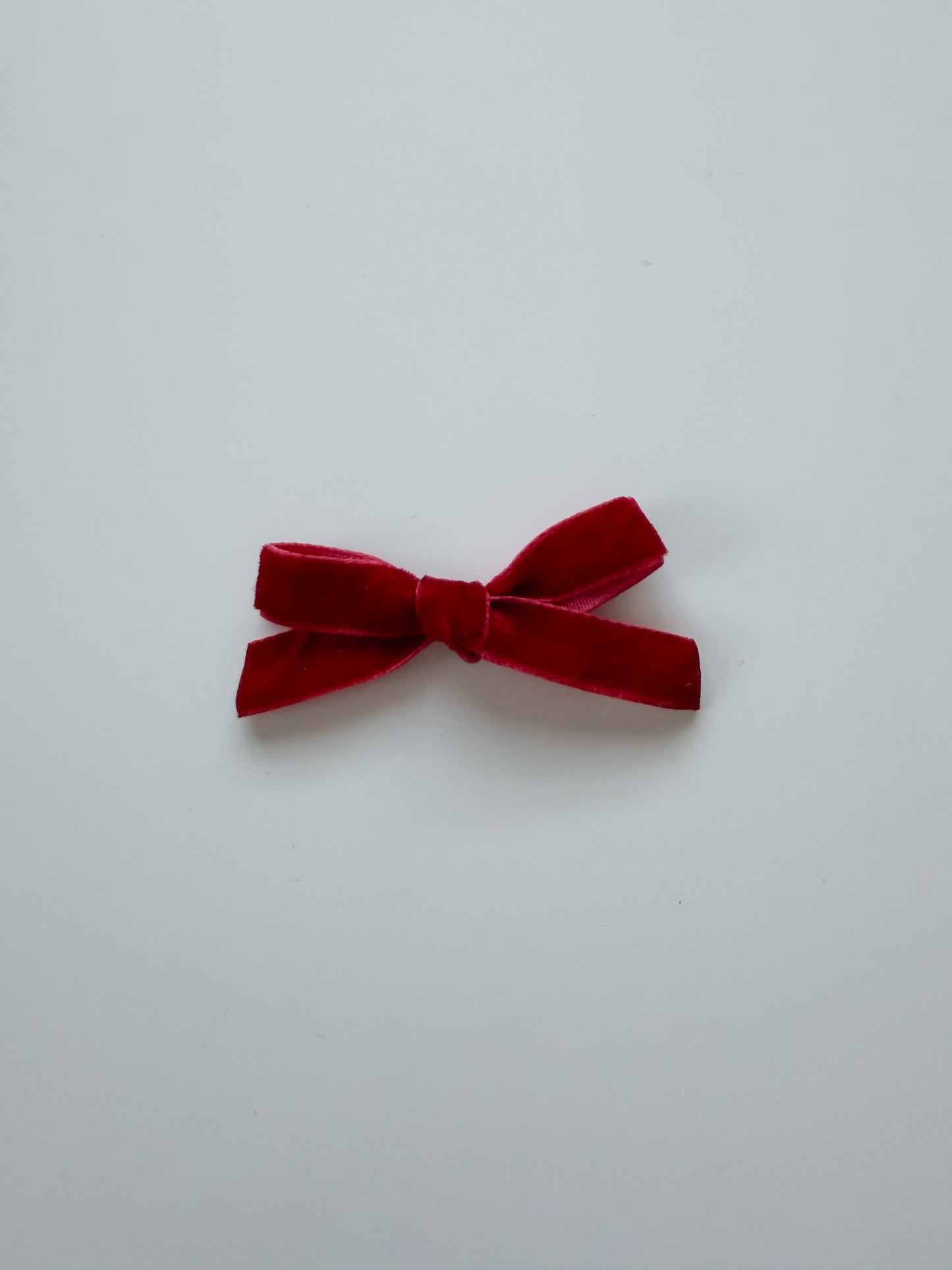 Velvet ribbon bows