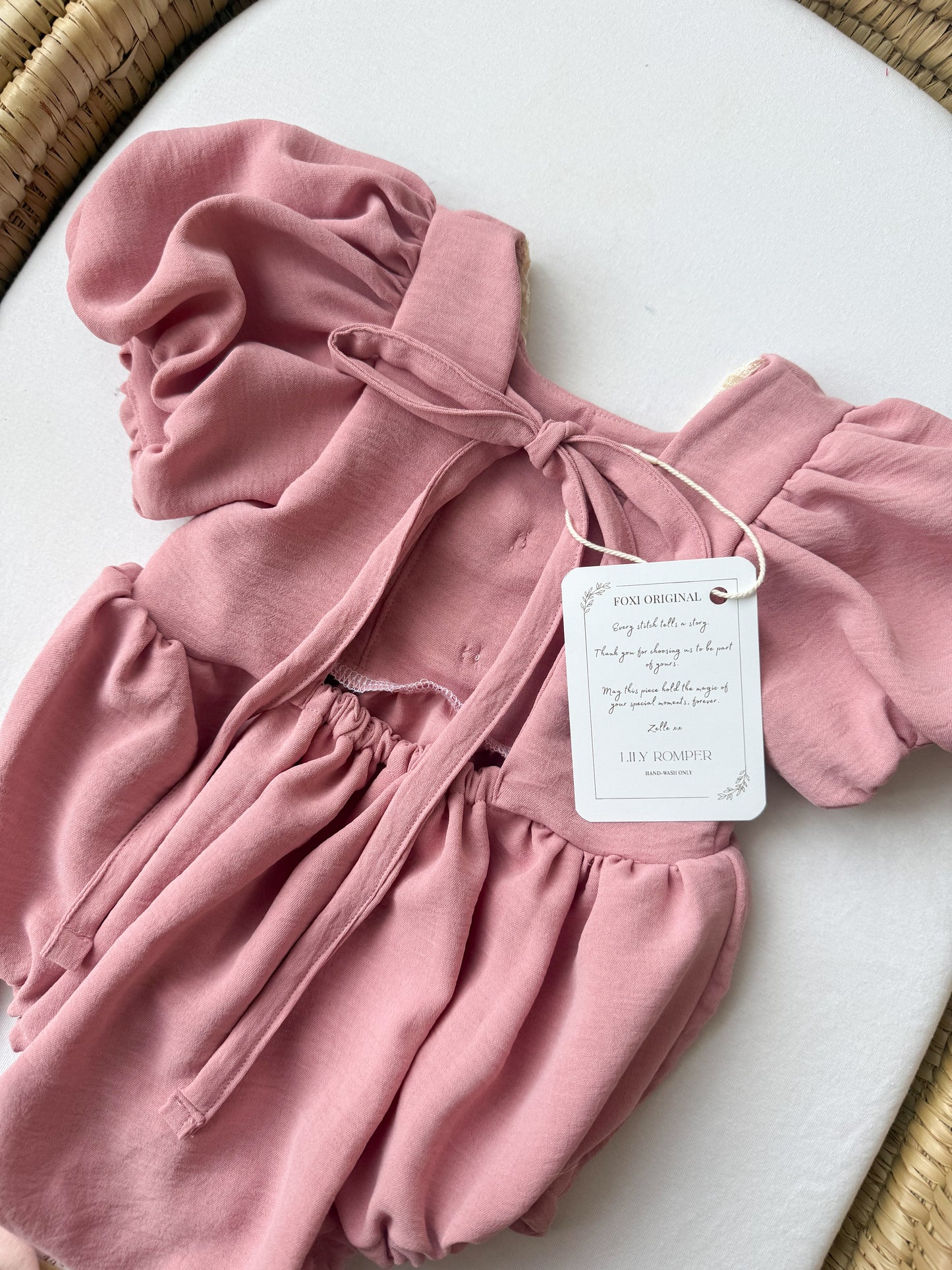 Blush Lily Romper