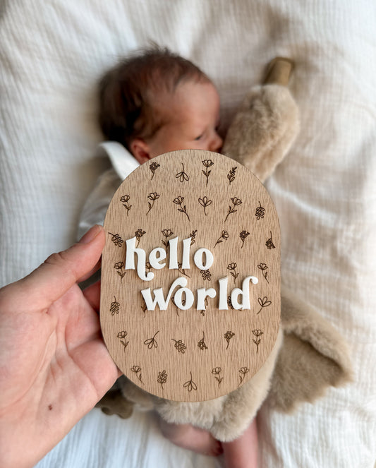 Birth Announcement Discs