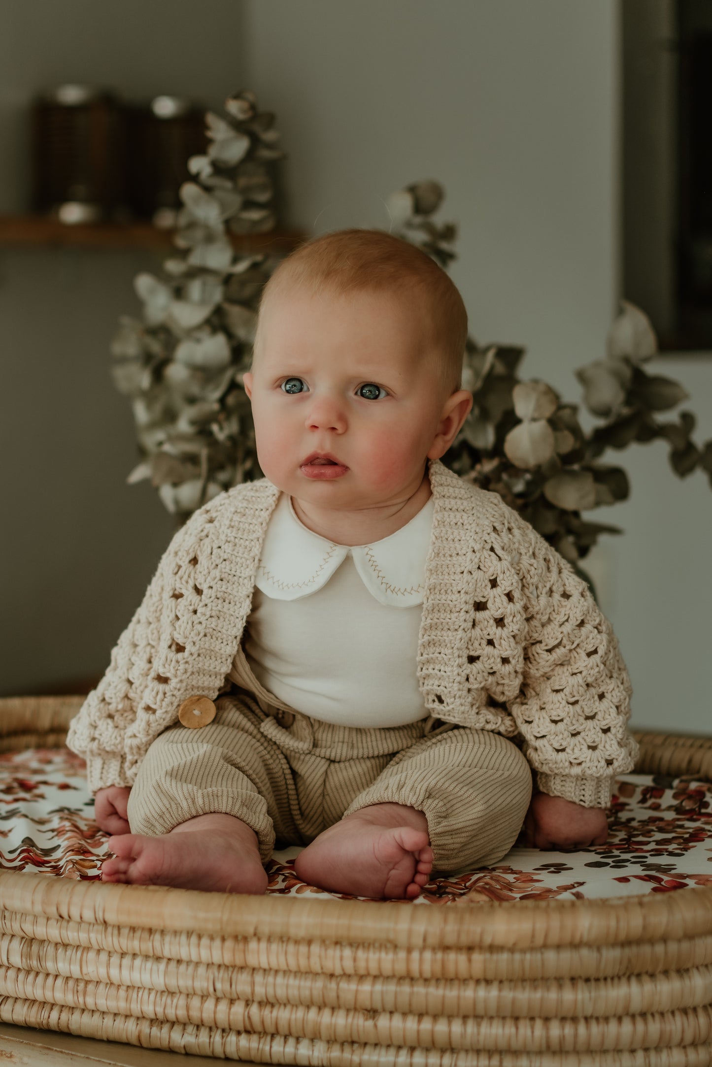 Stitched Peter Pan Collar Bodysuit