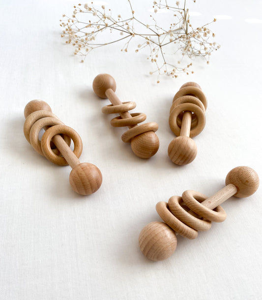 Wooden Ring Rattle